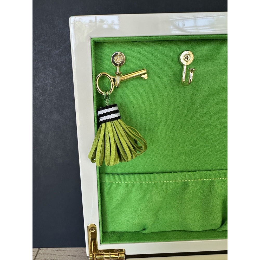 Jonathan Adler Lacquer Jewelry Box Blue Green – New Factory Sealed in Package - Picture 5 of 11
